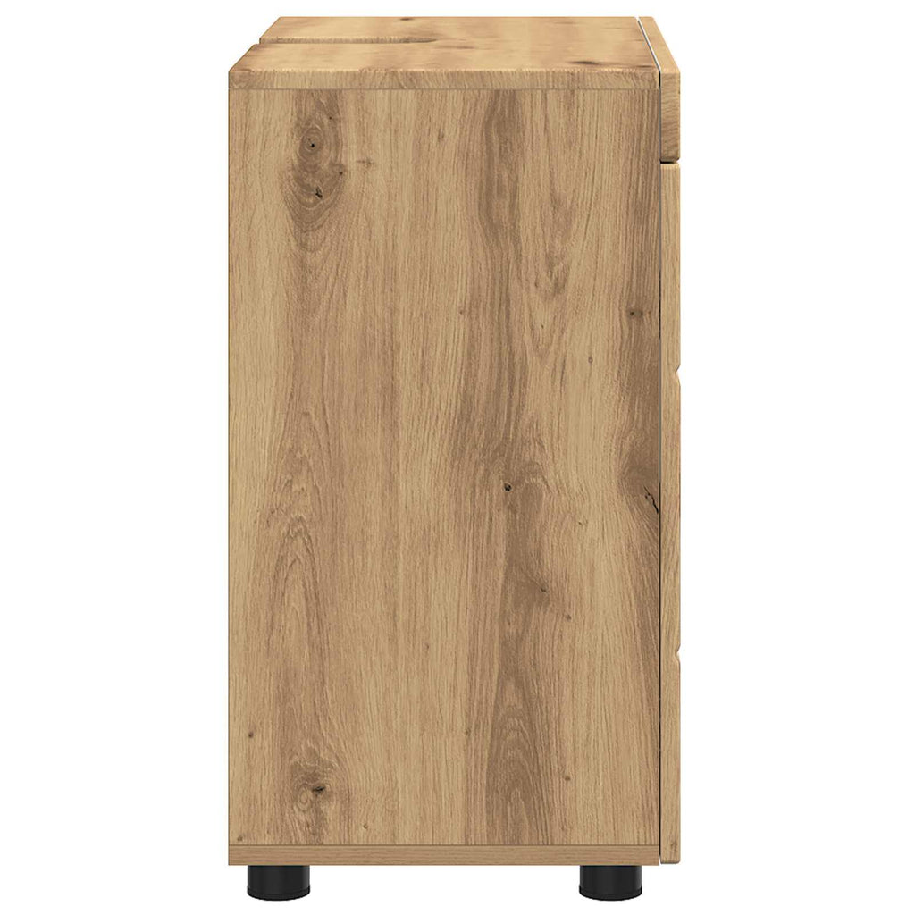 Badezimmerschrank-Set TULUM Artisan-Eiche 60 x 34 x 63 cm
