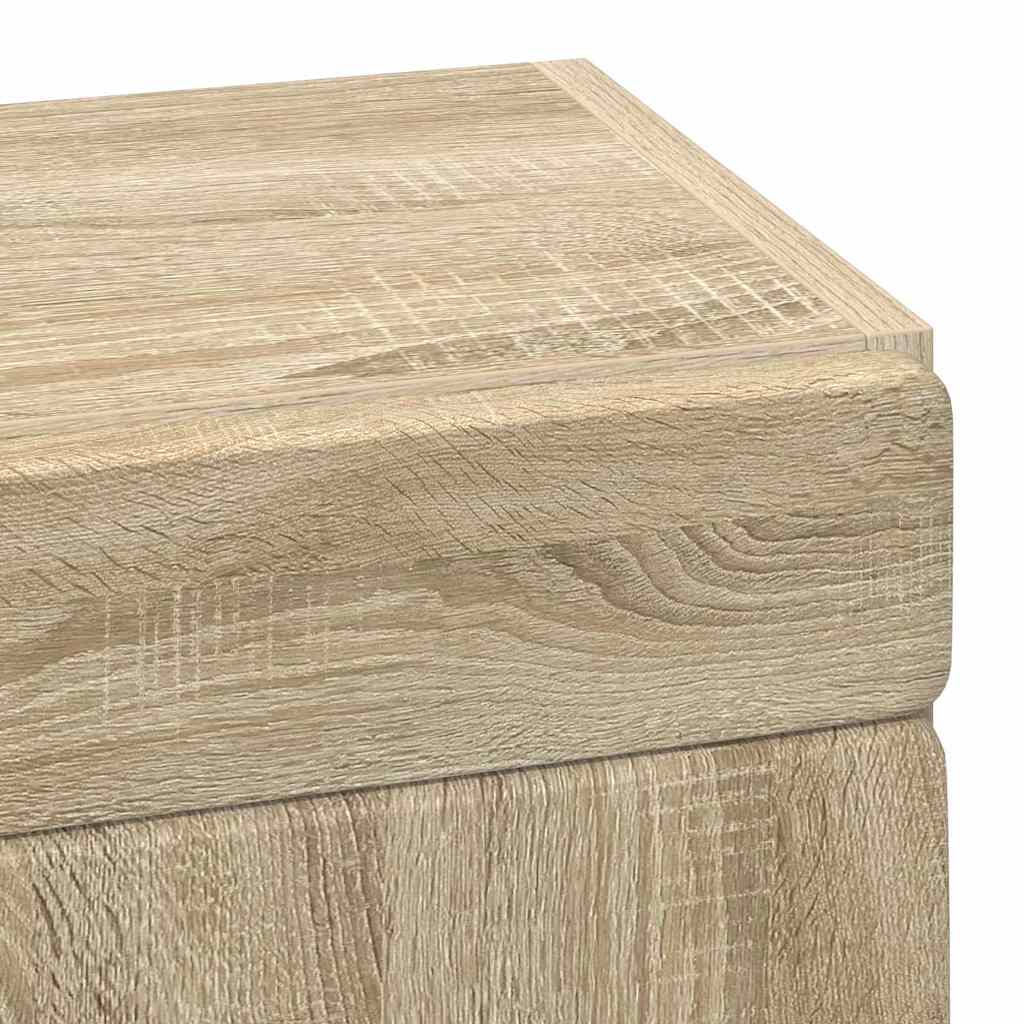 Badezimmer-Wandschrank TULUM Sonoma-Eiche 37 x 24,5 x 86 cm