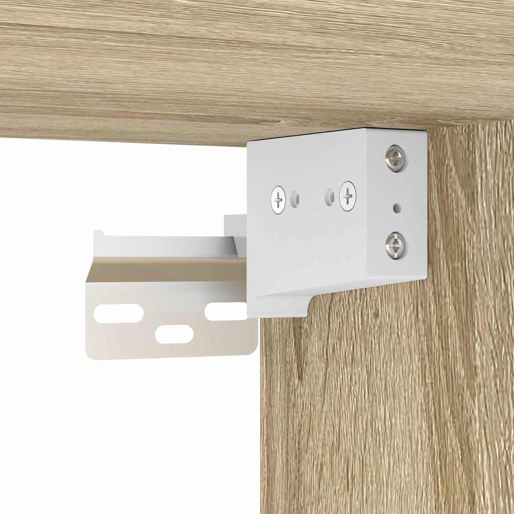 Badezimmer-Wandschrank TULUM Sonoma-Eiche 37 x 24,5 x 86 cm