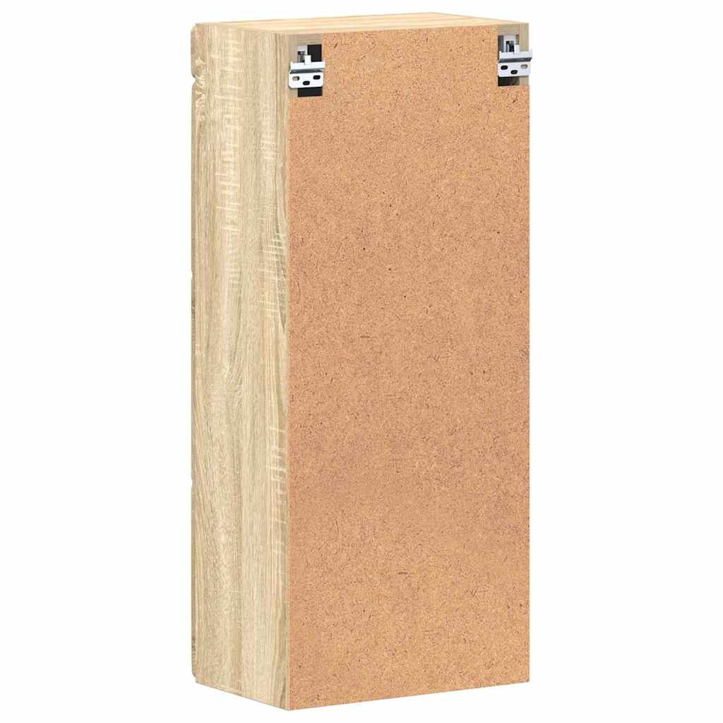 Badezimmer-Wandschrank TULUM Sonoma-Eiche 37 x 24,5 x 86 cm