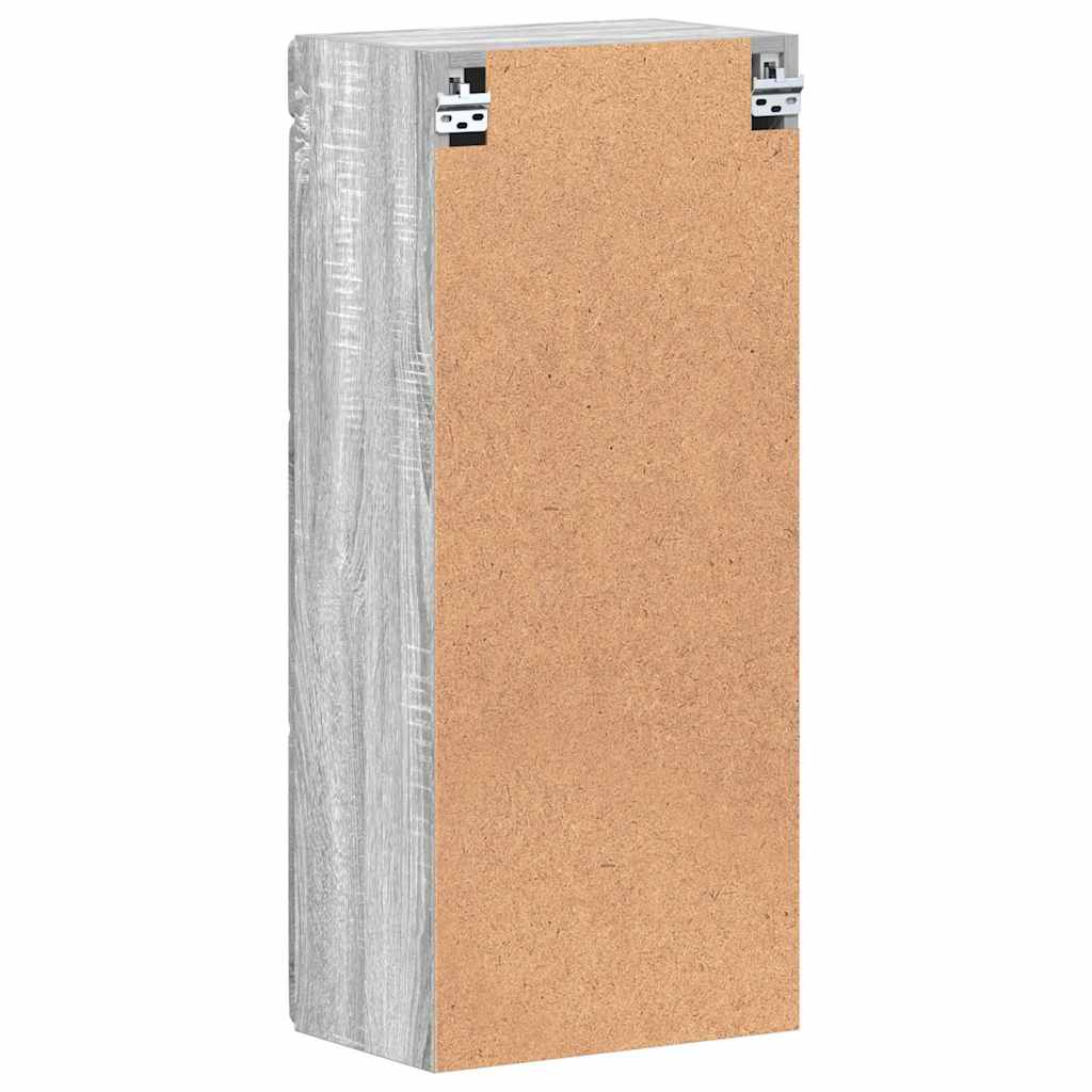 Badezimmer-Wandschrank TULUM Graues Sonoma 37 x 24,5 x 86 cm
