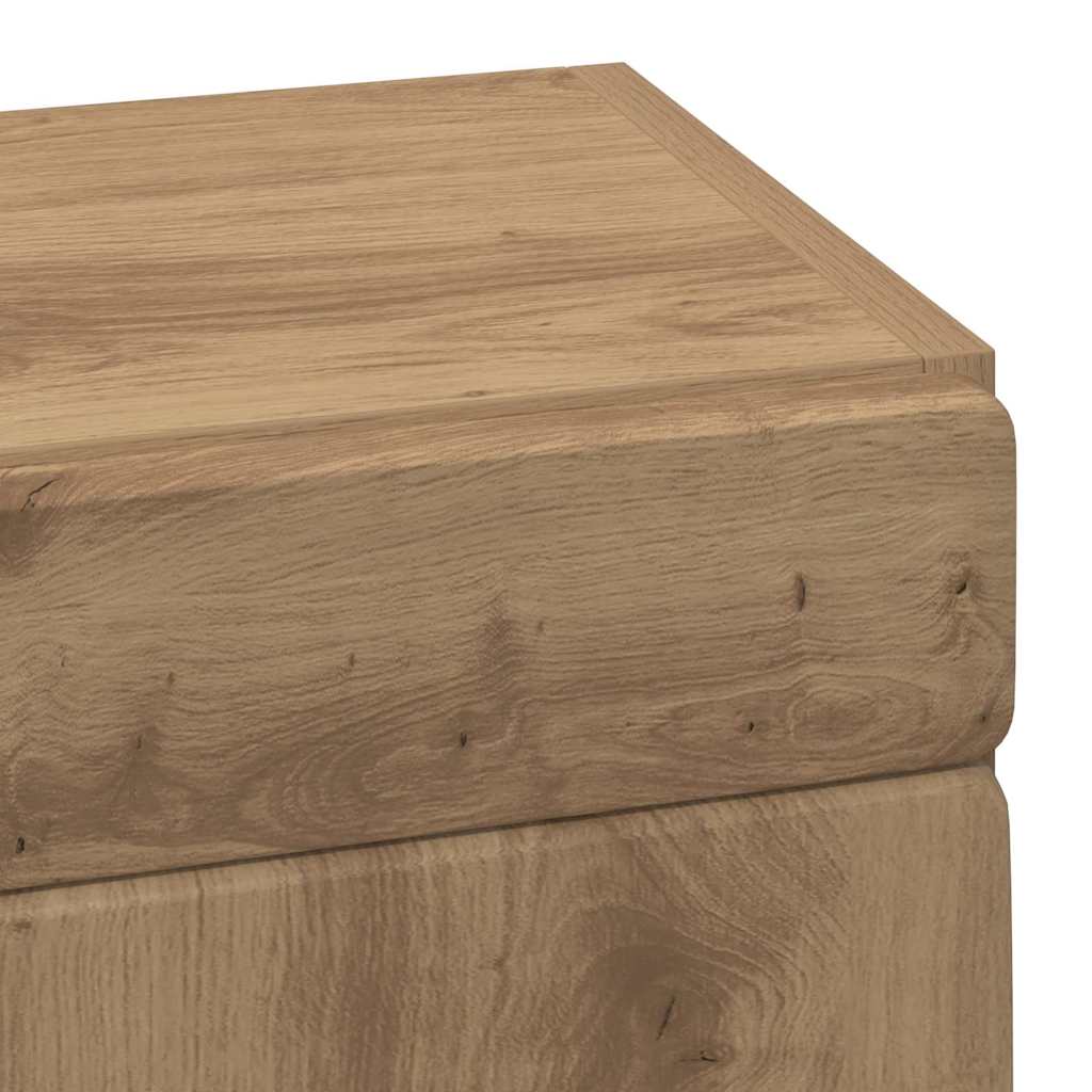 Badezimmer-Wandschrank TULUM Artisan-Eiche 37 x 24,5 x 86 cm