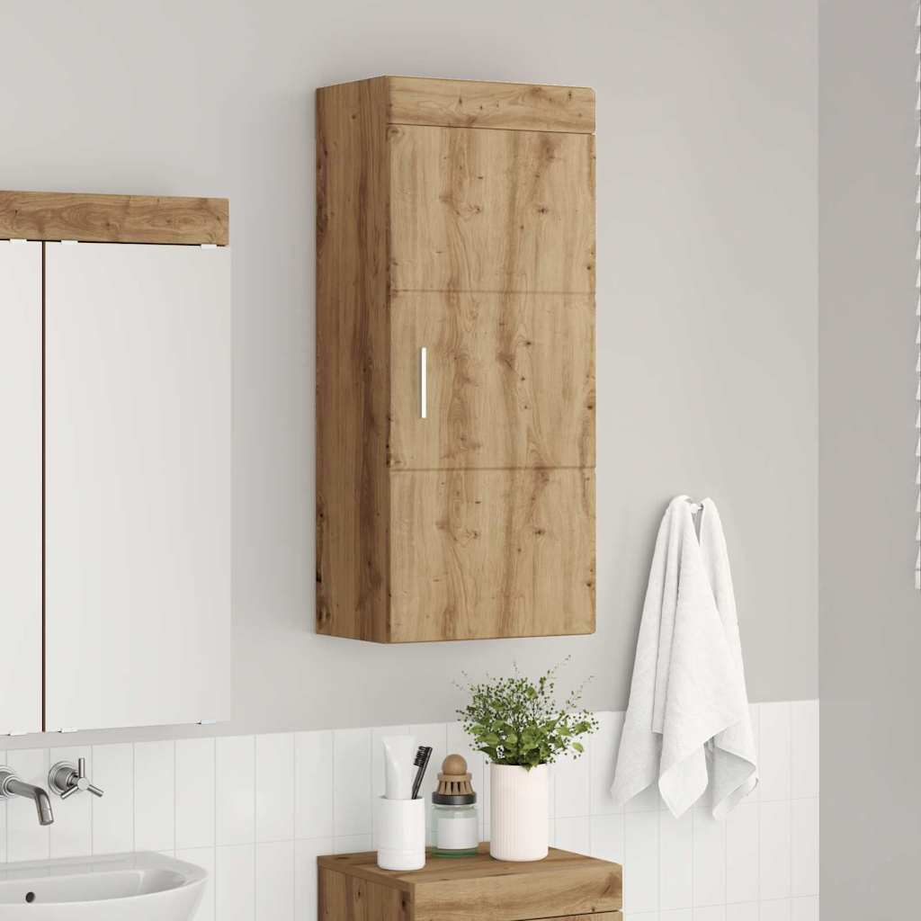 Badezimmer-Wandschrank TULUM Artisan-Eiche 37 x 24,5 x 86 cm