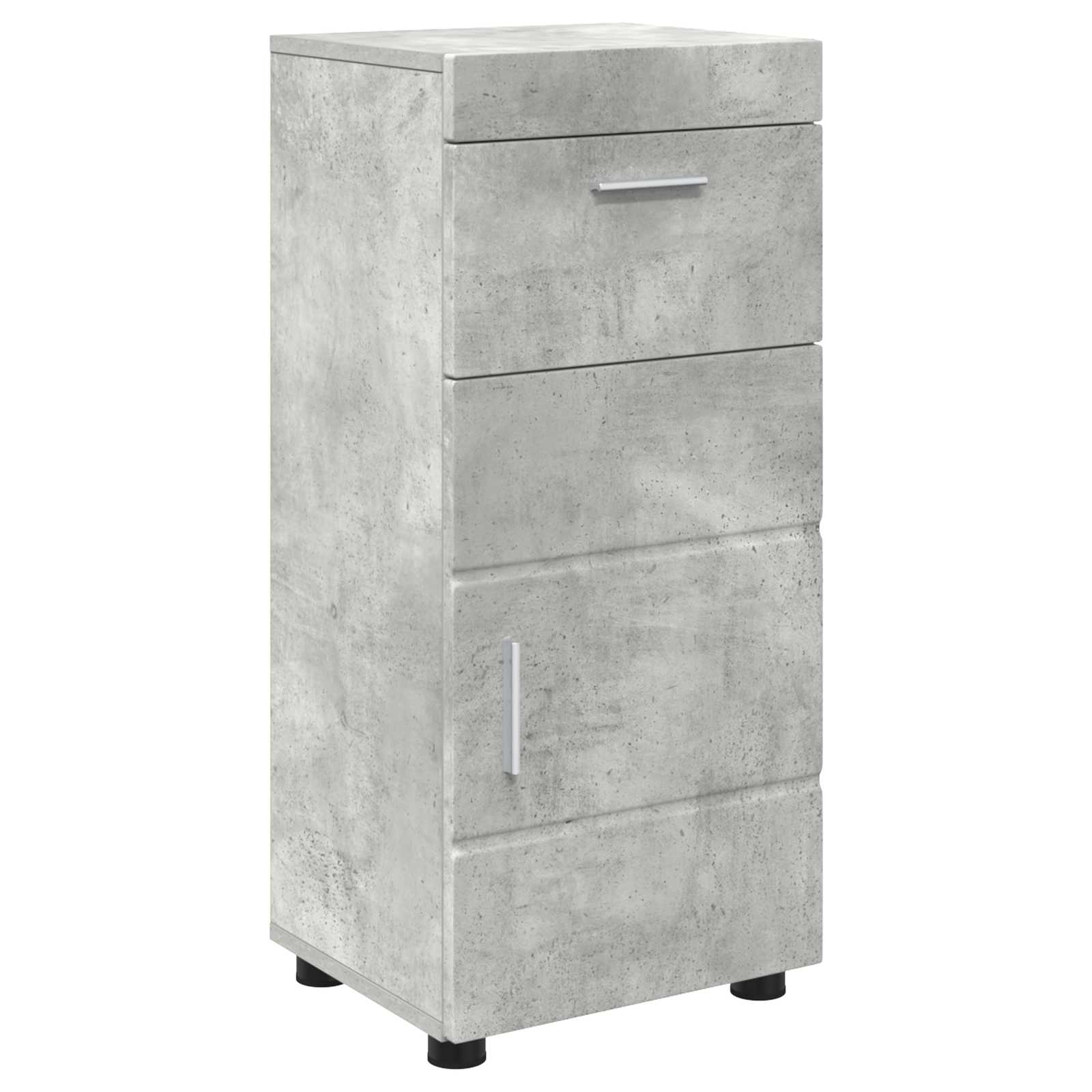 Badezimmerschrank-Set TULUM Beton Grau 37 x 31,5 x 82 cm