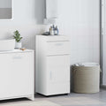 Badezimmerschrank-Set TULUM Hochglanz Weiß 37 x 31,5 x 82 cm
