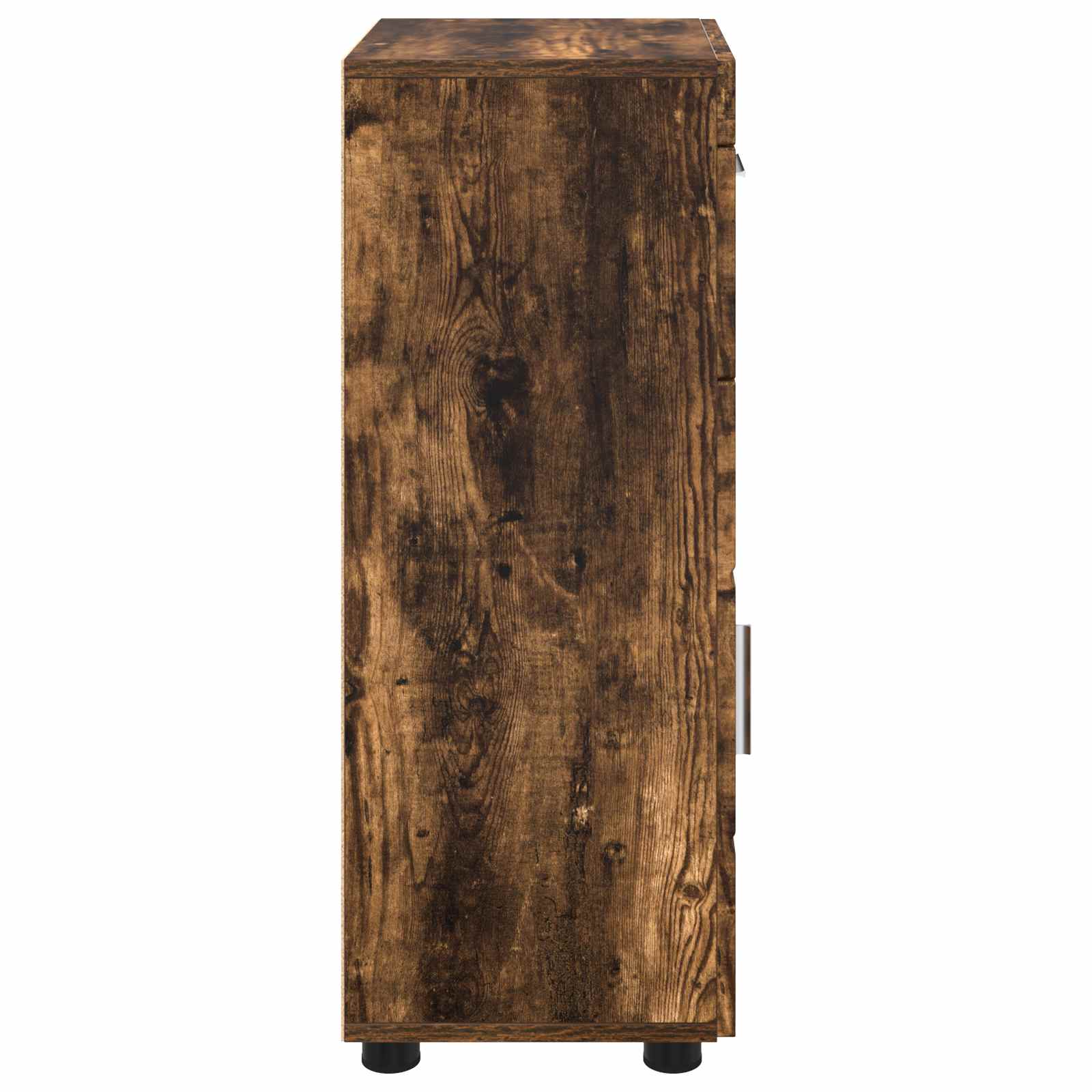 Badezimmerschrank-Set TULUM Geräucherte Eiche 37 x 31,5 x 82 cm