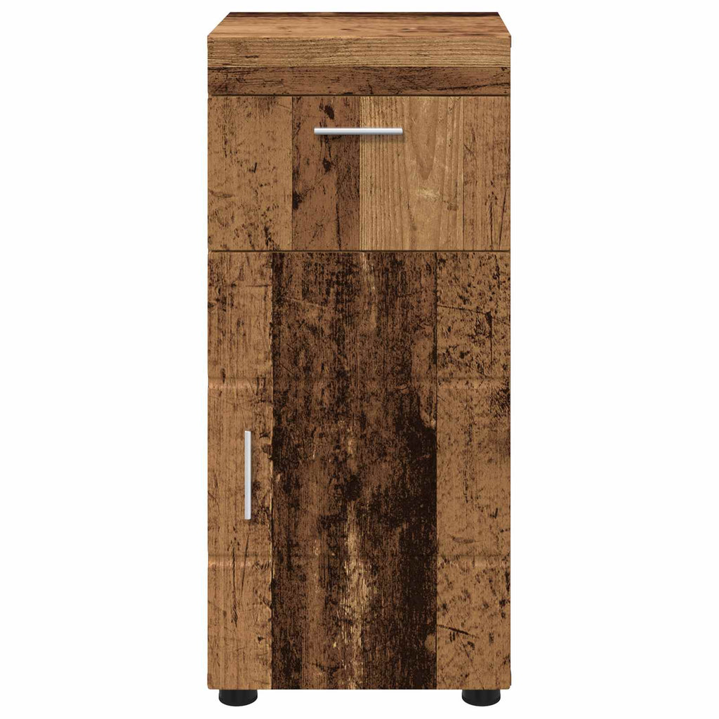Badezimmerschrank-Set TULUM Altholz 37 x 31,5 x 82 cm