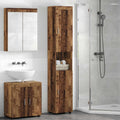 Badezimmerschrank-Set TULUM Altholz 37 x 31,5 x 203 cm