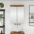 Badezimmerspiegelschrank TULUM Altholz 60 x 16,5 x 78 cm