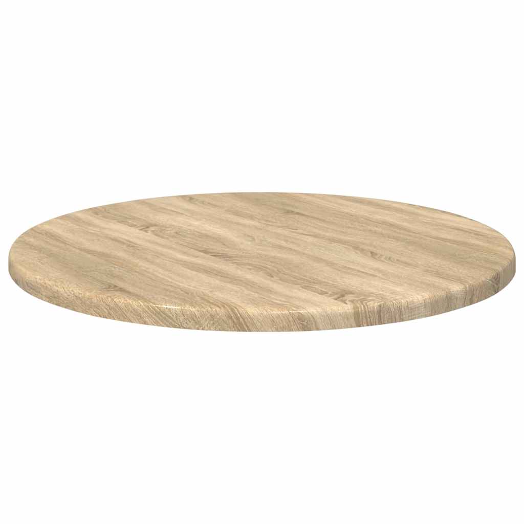 Tischplatte Sonoma-Eiche Ø 40 x 1,5 cm Holzwerkstoff