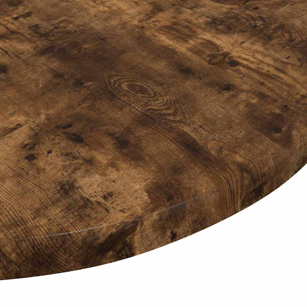 Tischplatte Räuchereiche Ø 40 x 1,5 cm Holzwerkstoff