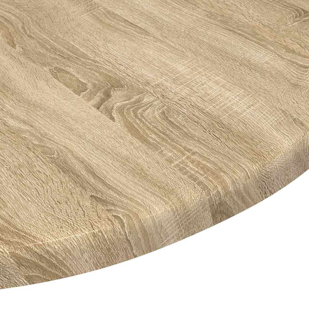 Tischplatte Sonoma-Eiche Ø 50 x 1,5 cm Holzwerkstoff
