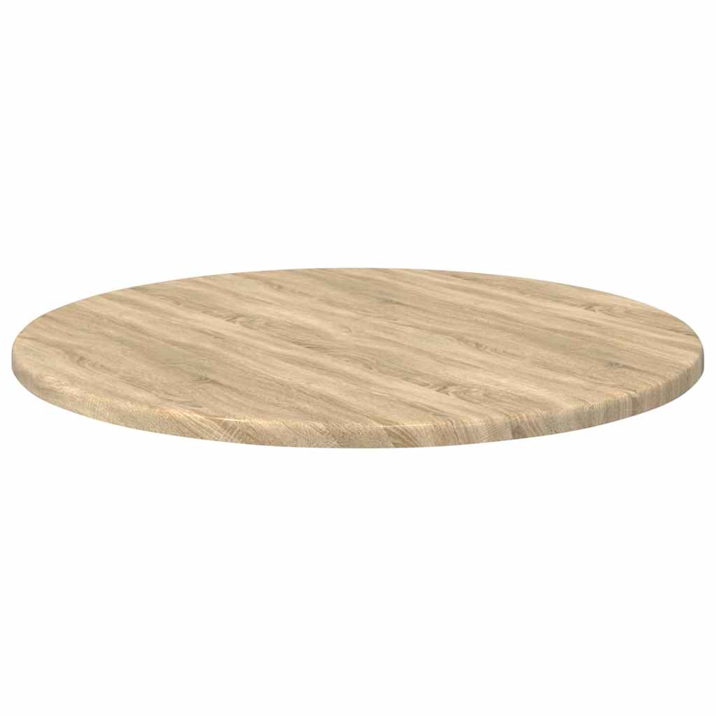 Tischplatte Sonoma-Eiche Ø 50 x 1,5 cm Holzwerkstoff