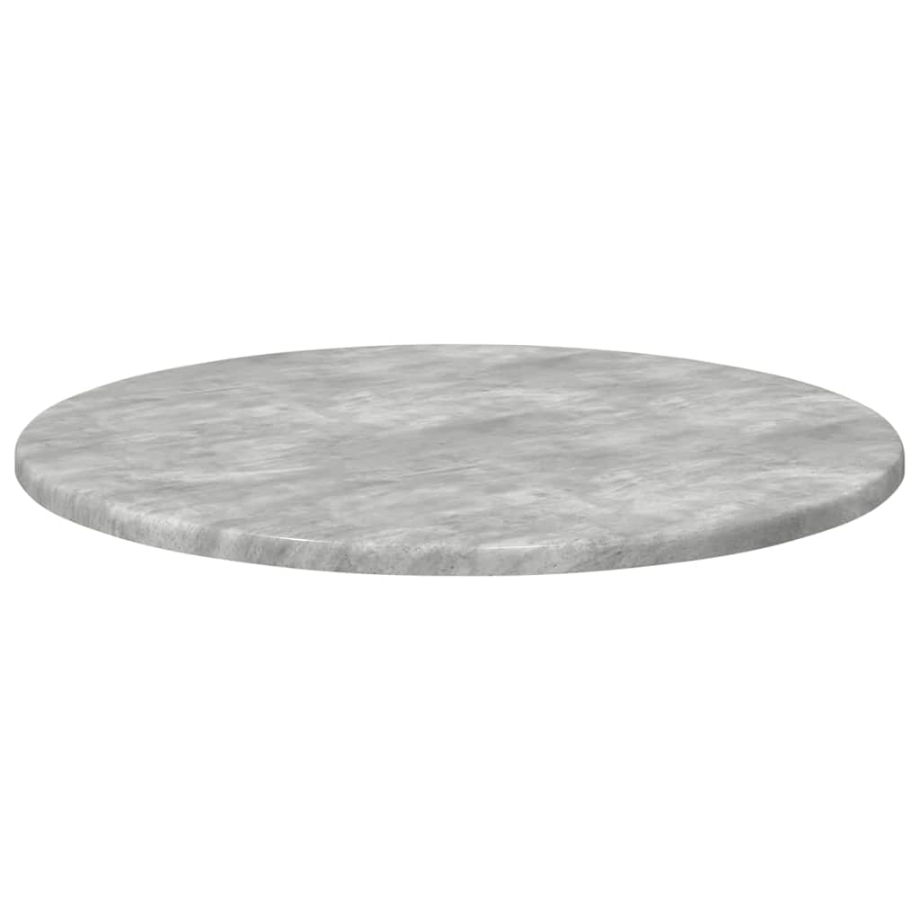 Tischplatte Betongrau Ø 50 x 1,5 cm Holzwerkstoff