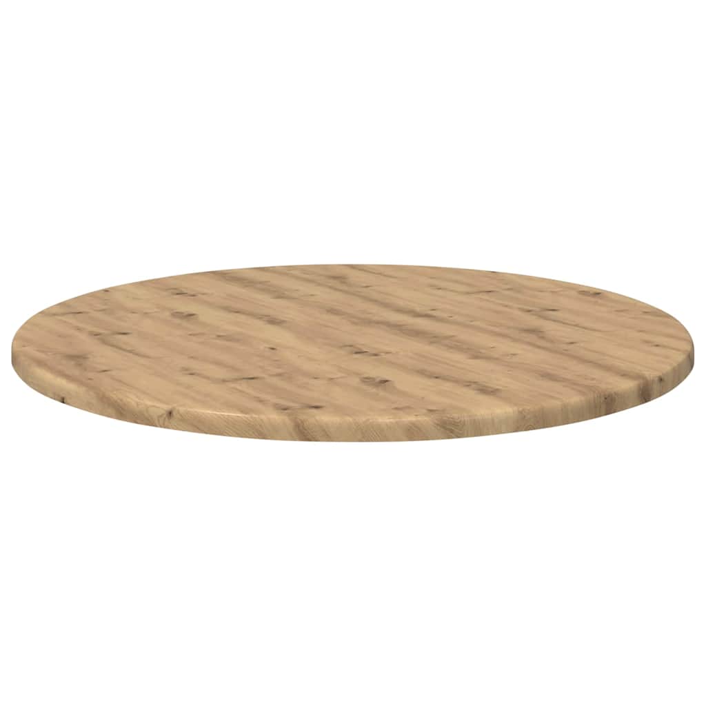 Tischplatte Artisan-Eiche Ø 50 x 1,5 cm Holzwerkstoff