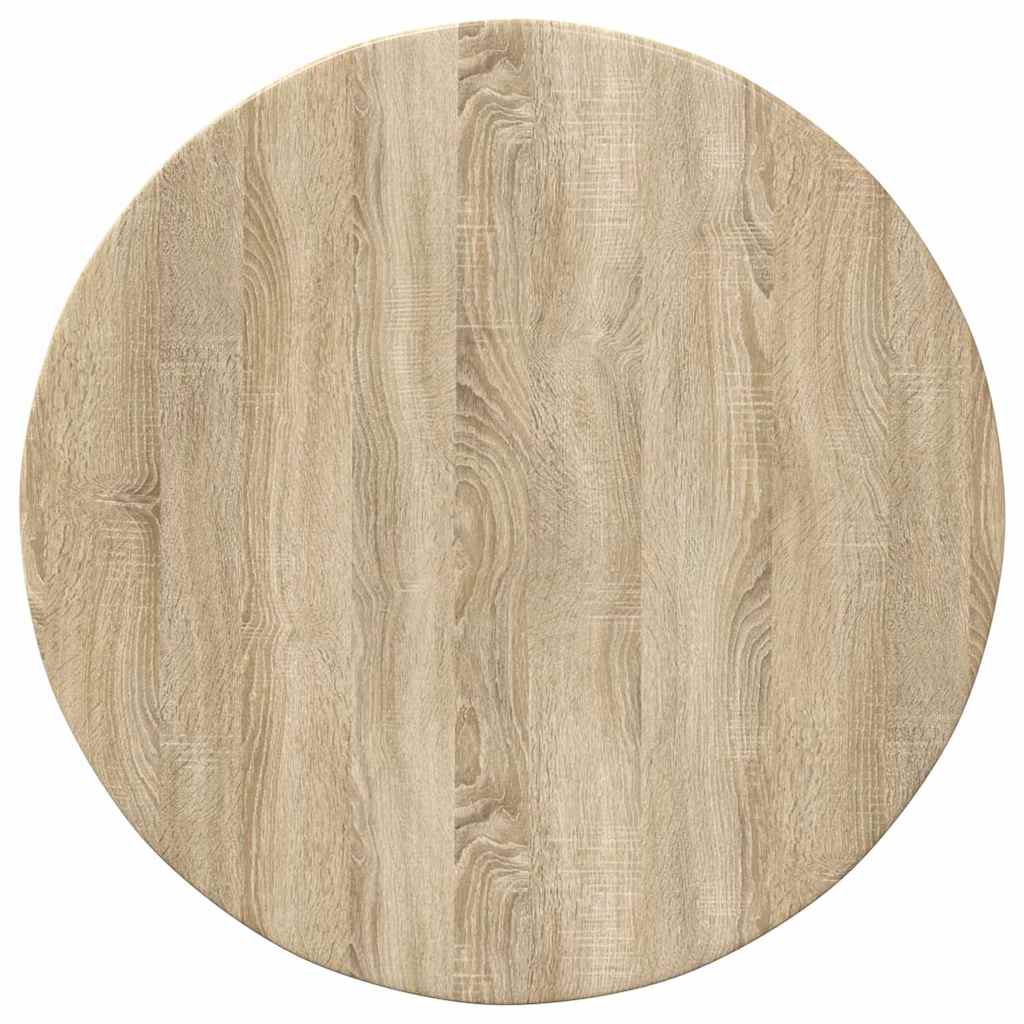 Tischplatte Sonoma-Eiche Ø 60 x 1,5 cm Holzwerkstoff