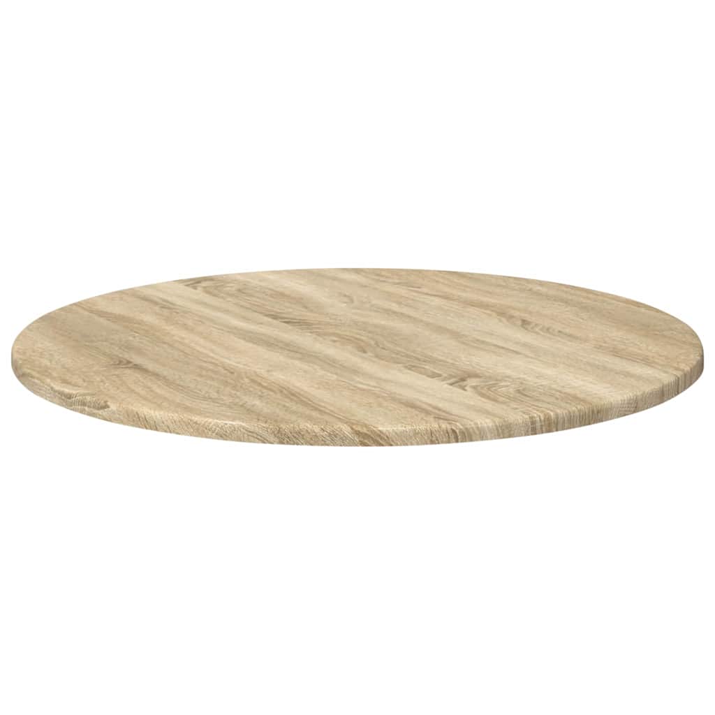 Tischplatte Sonoma-Eiche Ø 60 x 1,5 cm Holzwerkstoff