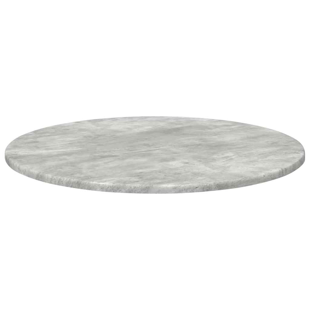 Tischplatte Betongrau Ø 60 x 1,5 cm Holzwerkstoff