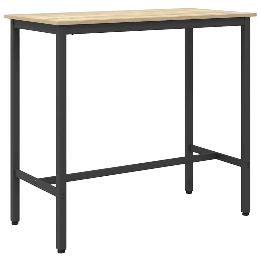 Tisch Sonoma-Eiche 100 x 50 x 90,5 cm Ingenieure Holz und Stahl