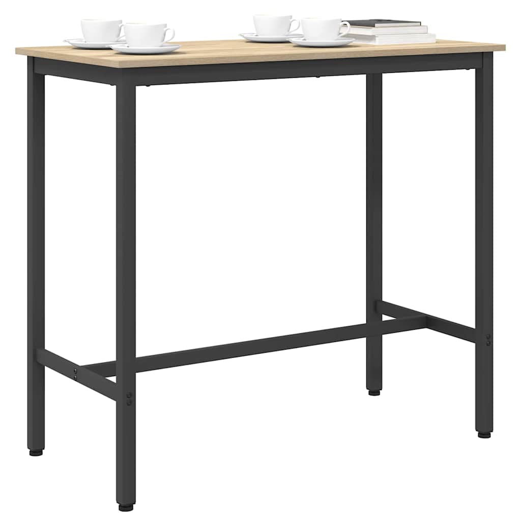 Tisch Sonoma-Eiche 100 x 50 x 90,5 cm Ingenieure Holz und Stahl