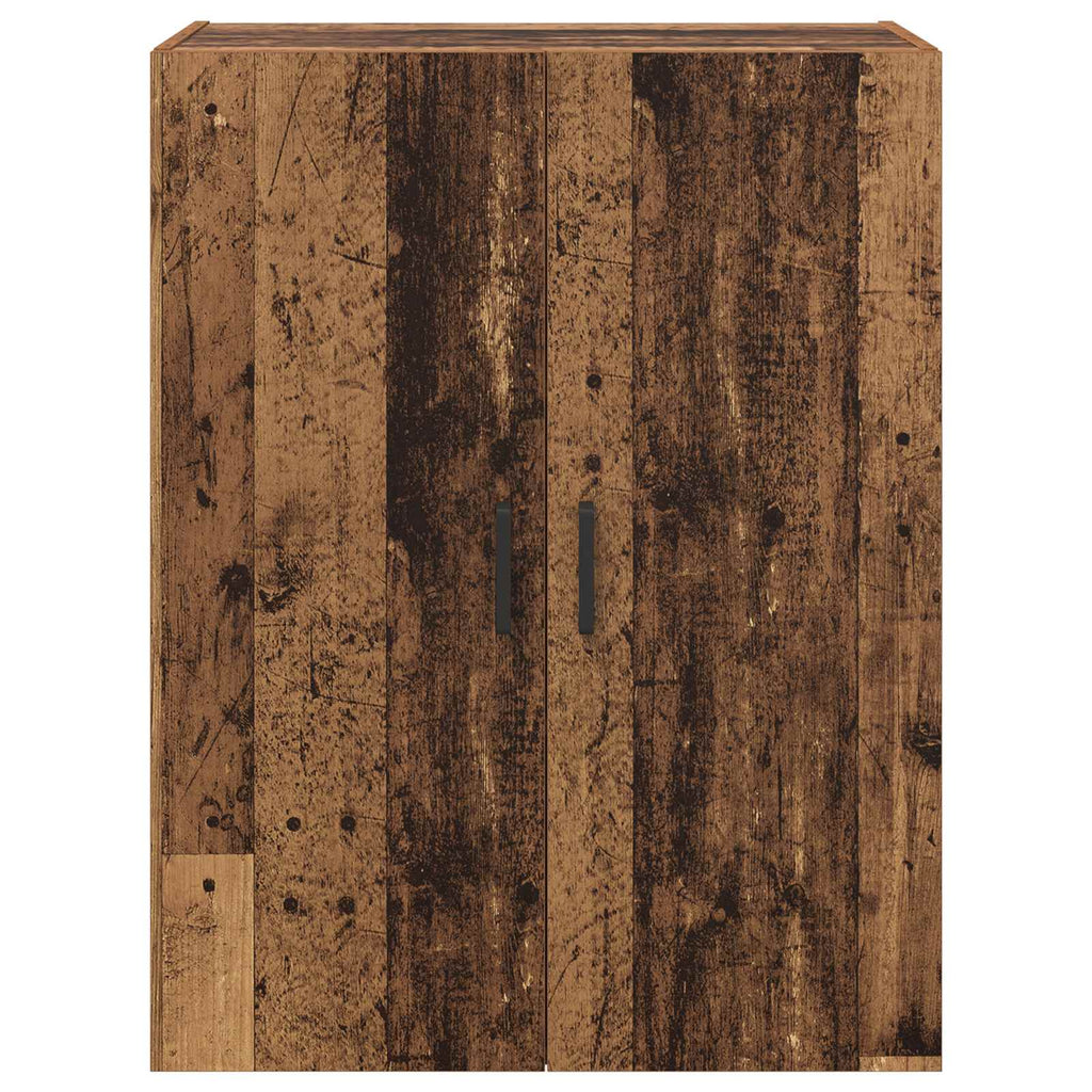 Wandschrank 2 pcs Altholz 69,5 x 34 x 90 cm Holzwerkstoff