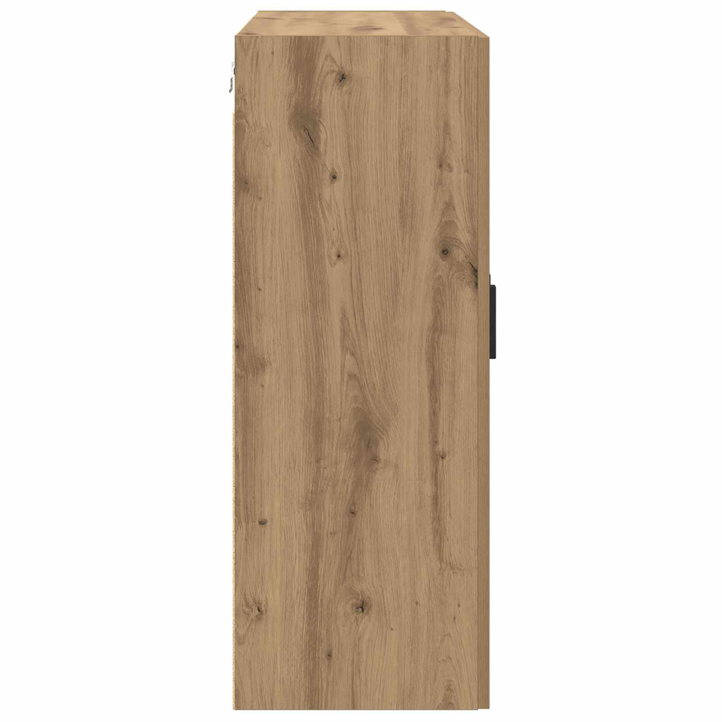Wandschrank 2 pcs Artisan-Eiche 69,5 x 34 x 90 cm Holzwerkstoff