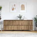 Aufbewahrungsschrank 3 pcs Artisan-Eiche 60 x 35 x 70 cm