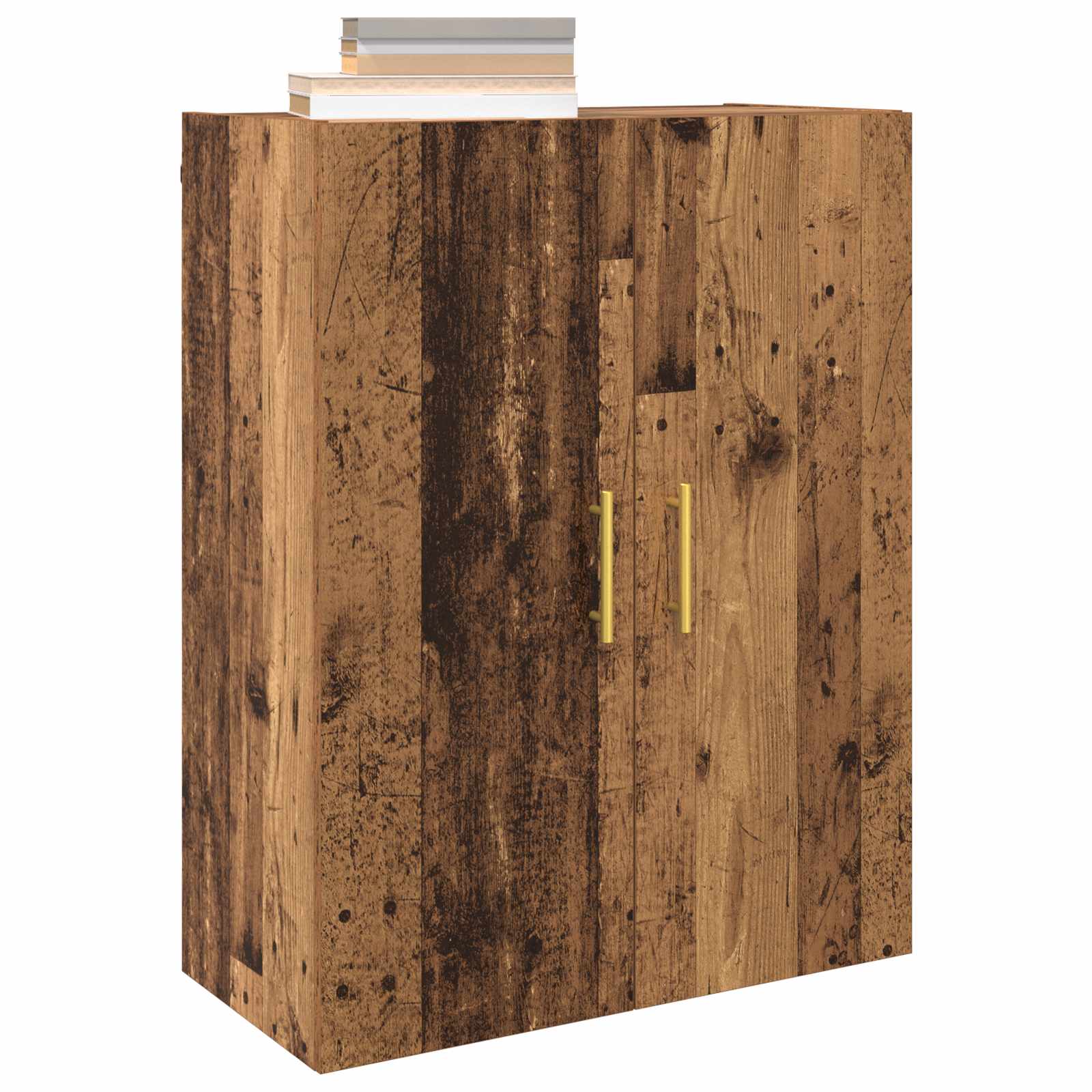 Wandschrank 2 pcs Altholz 69,5 x 34 x 90 cm Holzwerkstoff