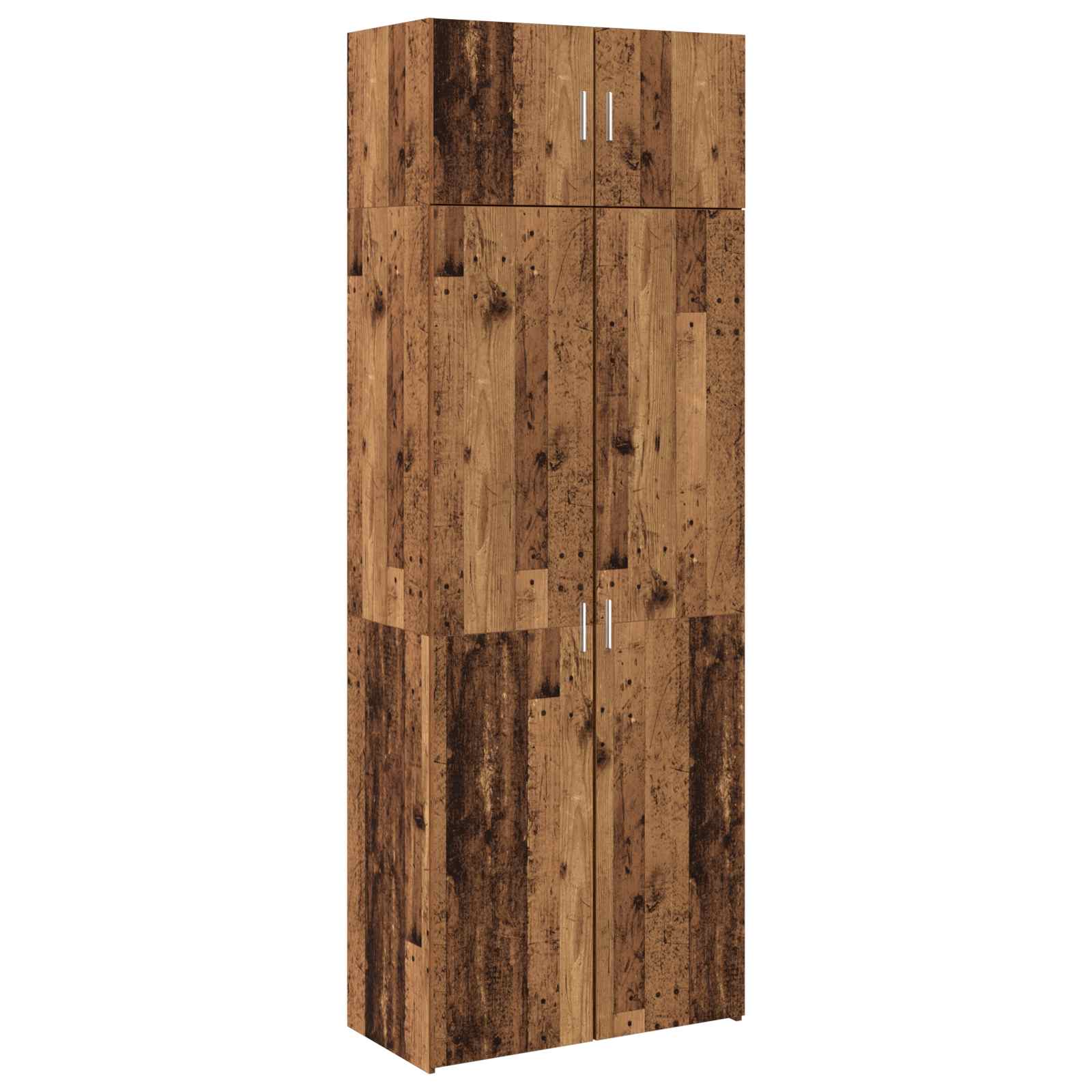 Aufbewahrungsschrank 3 pcs Altholz