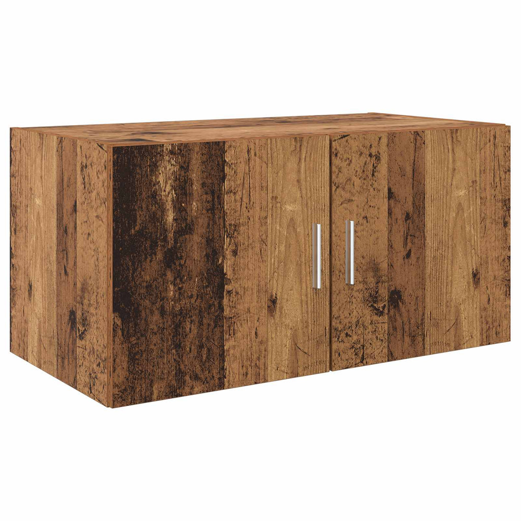 Aufbewahrungsschrank 3 pcs Altholz