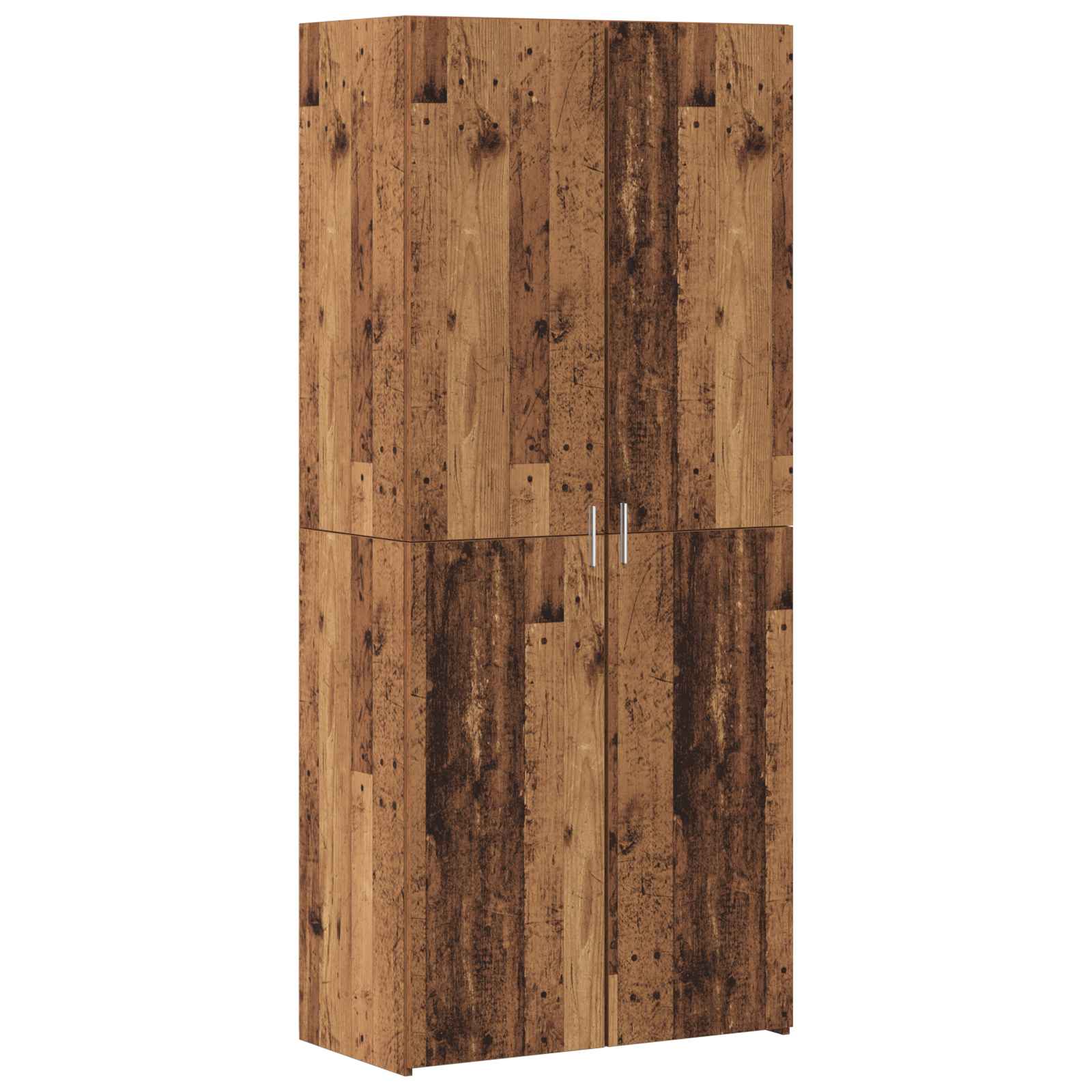 Aufbewahrungsschrank 3 pcs Altholz