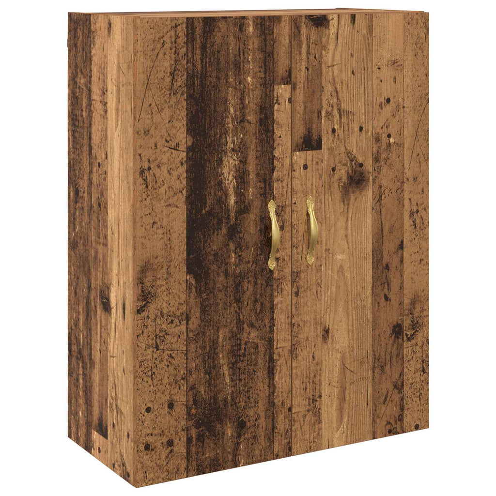 Wandschrank 2 pcs Altholz 69,5 x 34 x 90 cm Holzwerkstoff
