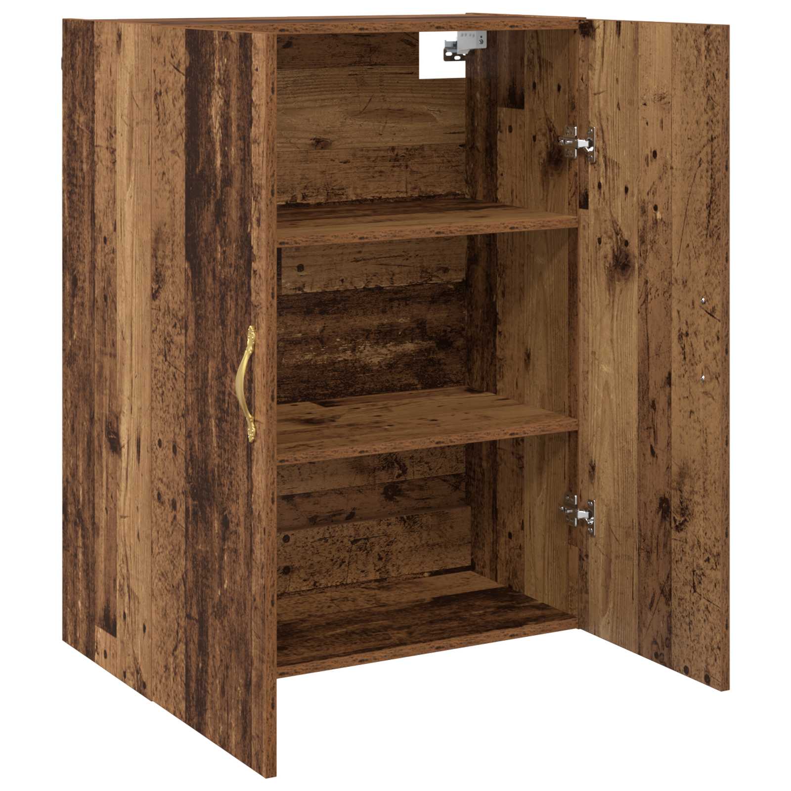 Wandschrank 2 pcs Altholz 69,5 x 34 x 90 cm Holzwerkstoff