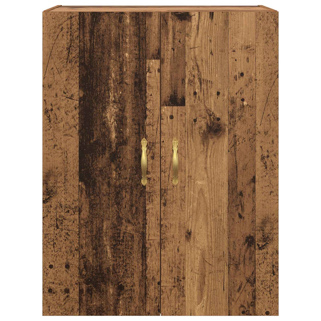 Wandschrank 2 pcs Altholz 69,5 x 34 x 90 cm Holzwerkstoff