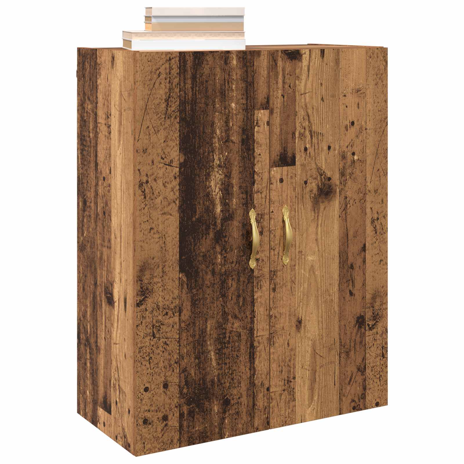 Wandschrank 2 pcs Altholz 69,5 x 34 x 90 cm Holzwerkstoff