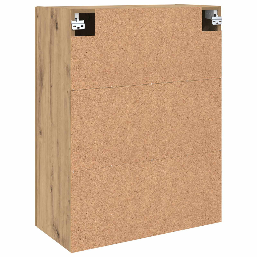 Wandschrank 2 pcs Artisan-Eiche 69,5 x 34 x 90 cm Holzwerkstoff