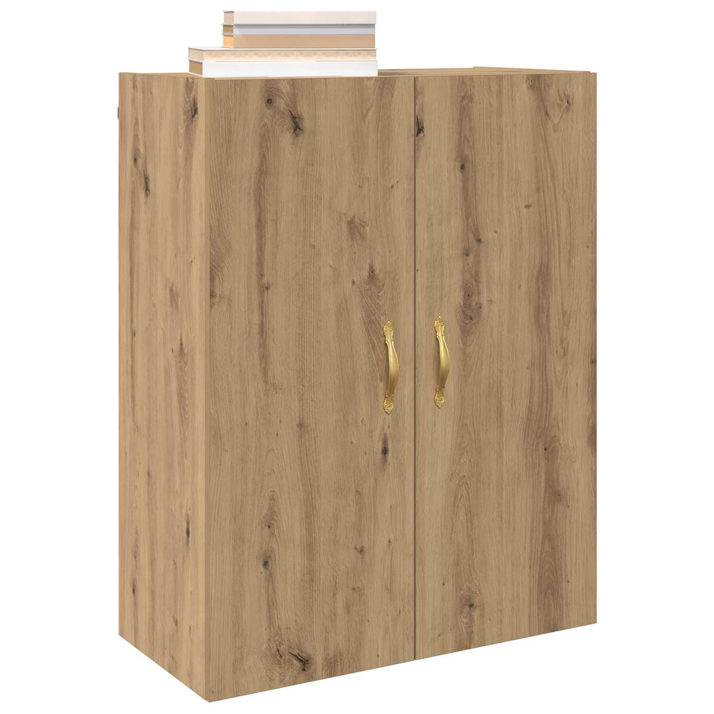 Wandschrank 2 pcs Artisan-Eiche 69,5 x 34 x 90 cm Holzwerkstoff