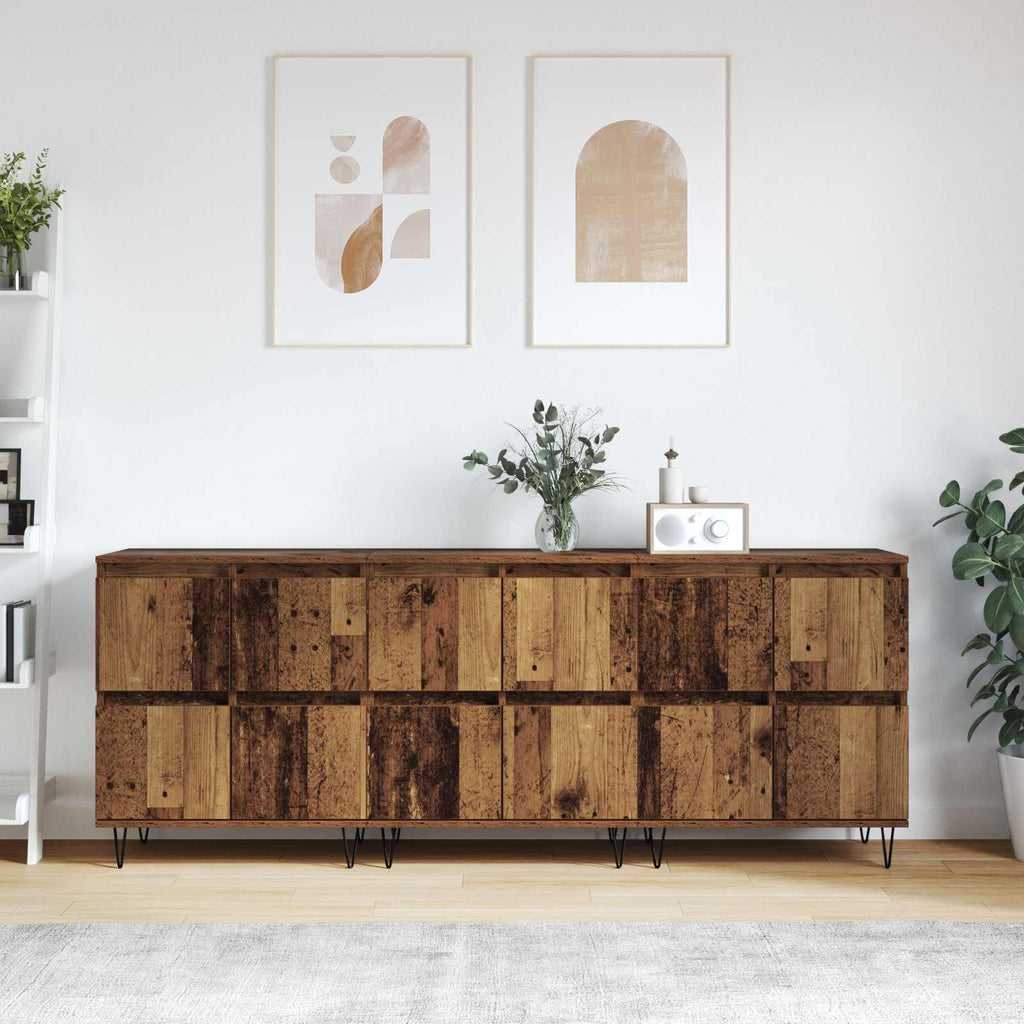 Sideboards 3 pcs Altholz
