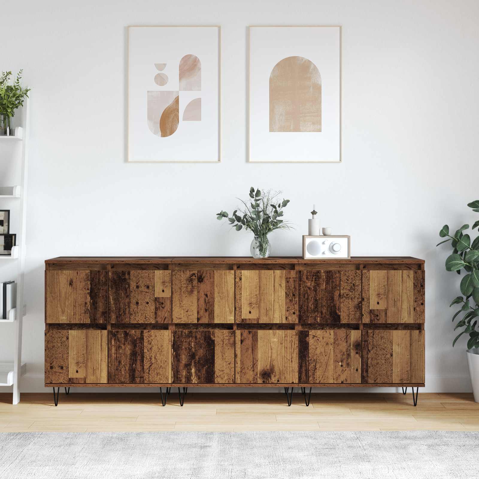 Sideboards 3 pcs Altholz