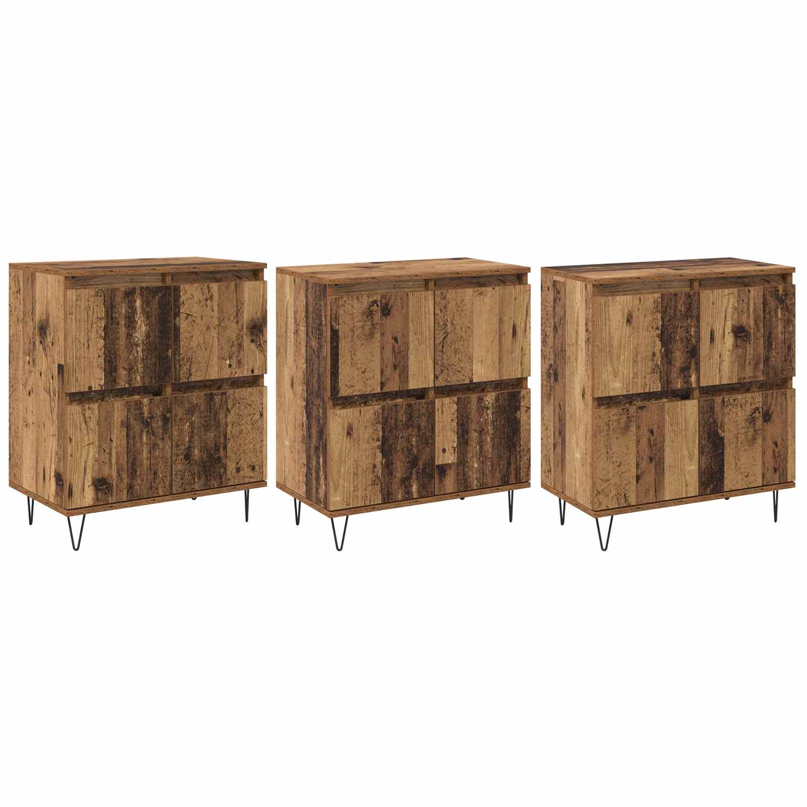 Sideboards 3 pcs Altholz