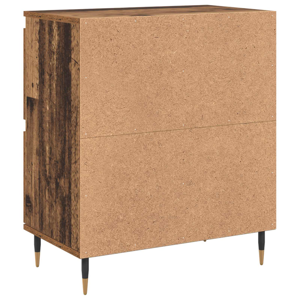 Aufbewahrungsschrank 2 pcs Altholz 60 x 35 x 70 cm