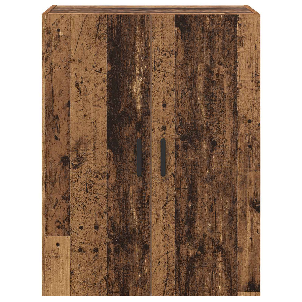 Wandschrank 2 pcs Altholz 69,5 x 34 x 90 cm Holzwerkstoff