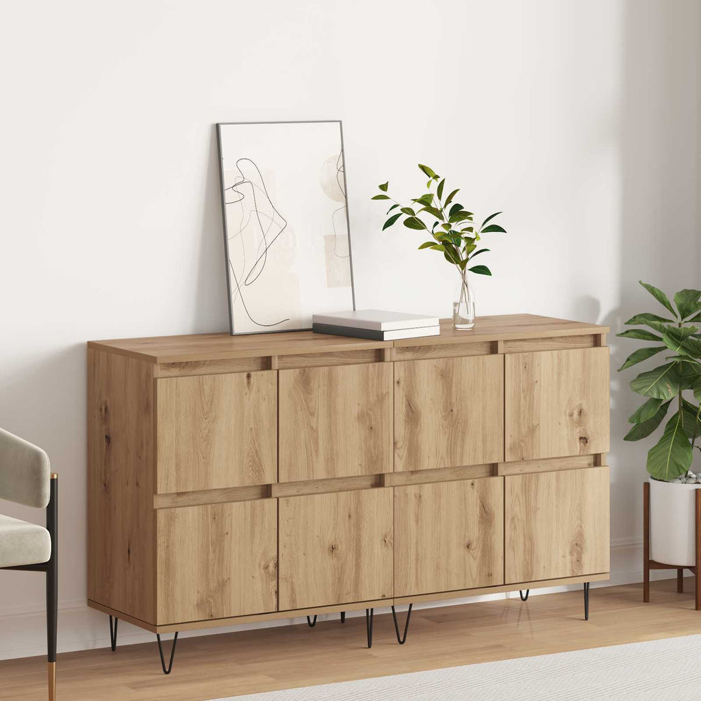 Sideboards 2 pcs Artisan-Eiche