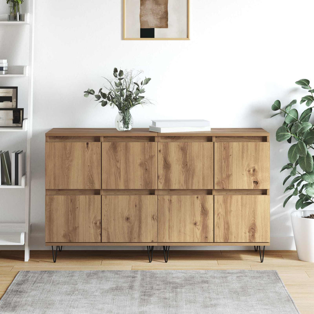Sideboards 2 pcs Artisan-Eiche