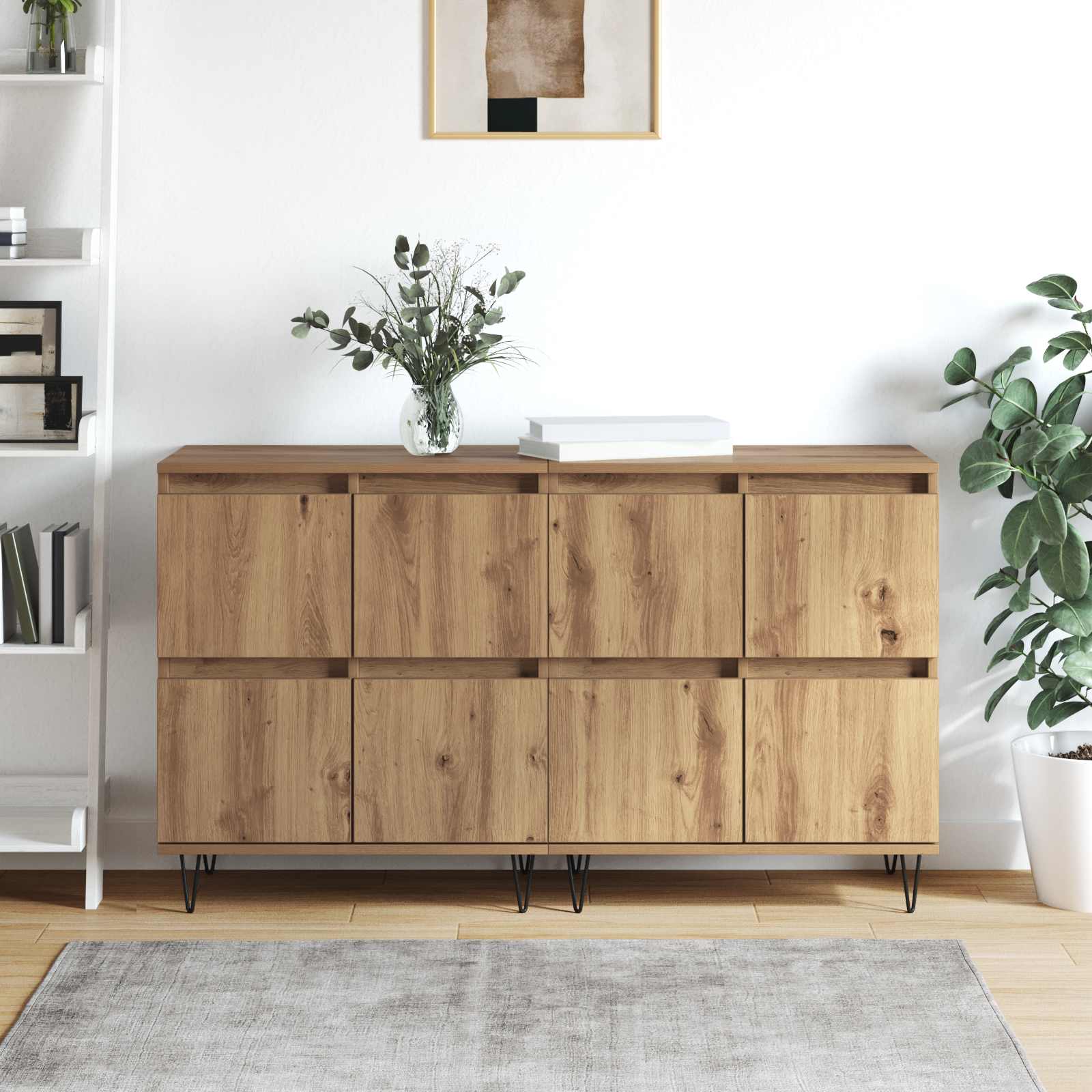 Sideboards 2 pcs Artisan-Eiche
