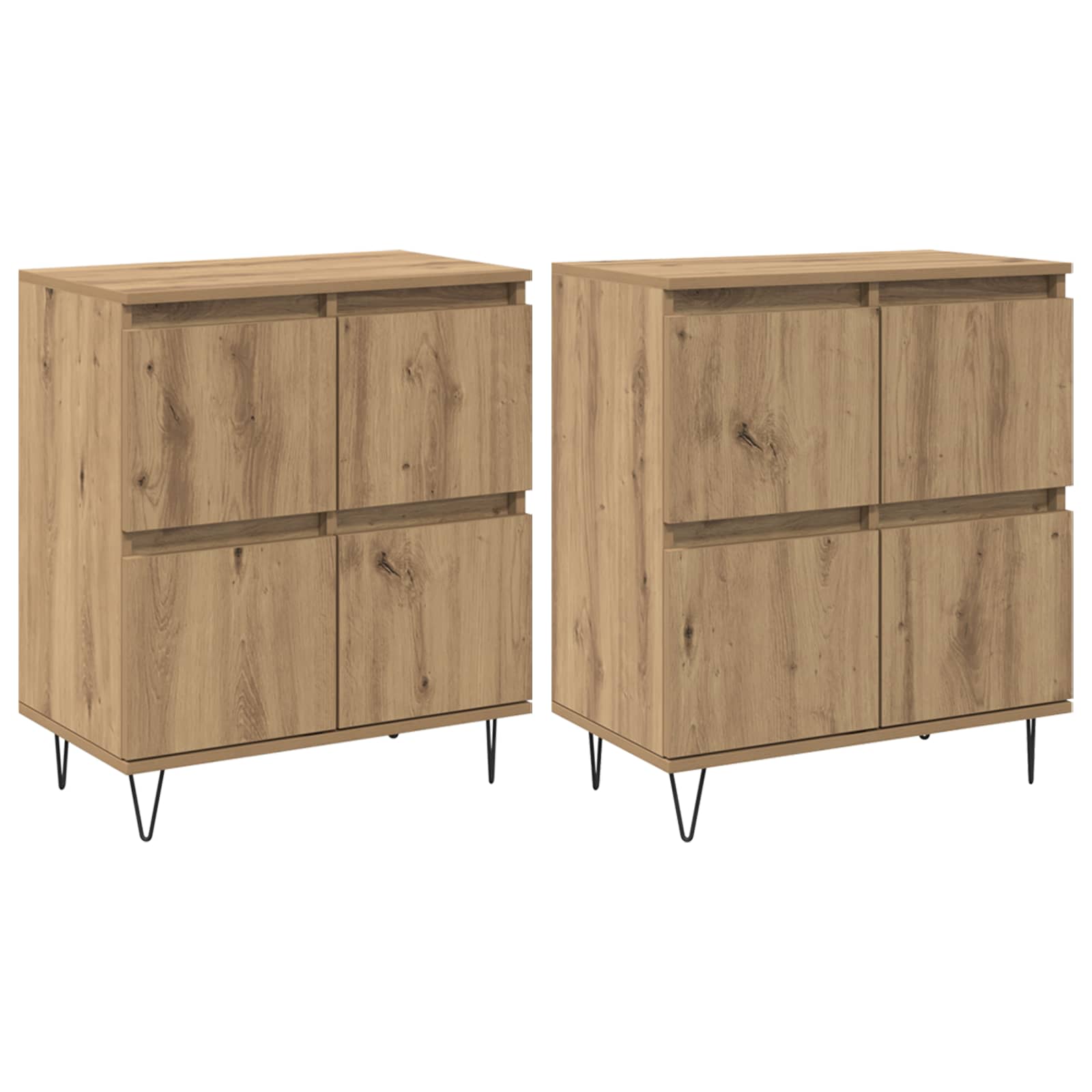 Sideboards 2 pcs Artisan-Eiche
