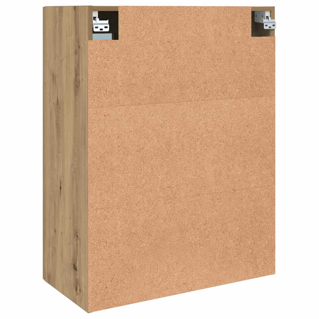Wandmontierte Schränke 2 pcs Artisan-Eiche 69,5 x 34 x 90 cm