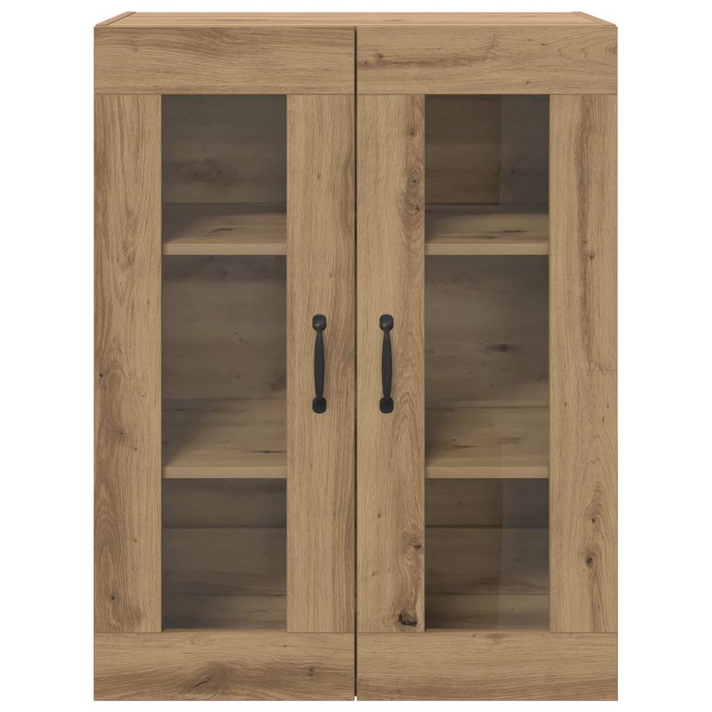 Wandmontierte Schränke 2 pcs Artisan-Eiche 69,5 x 34 x 90 cm