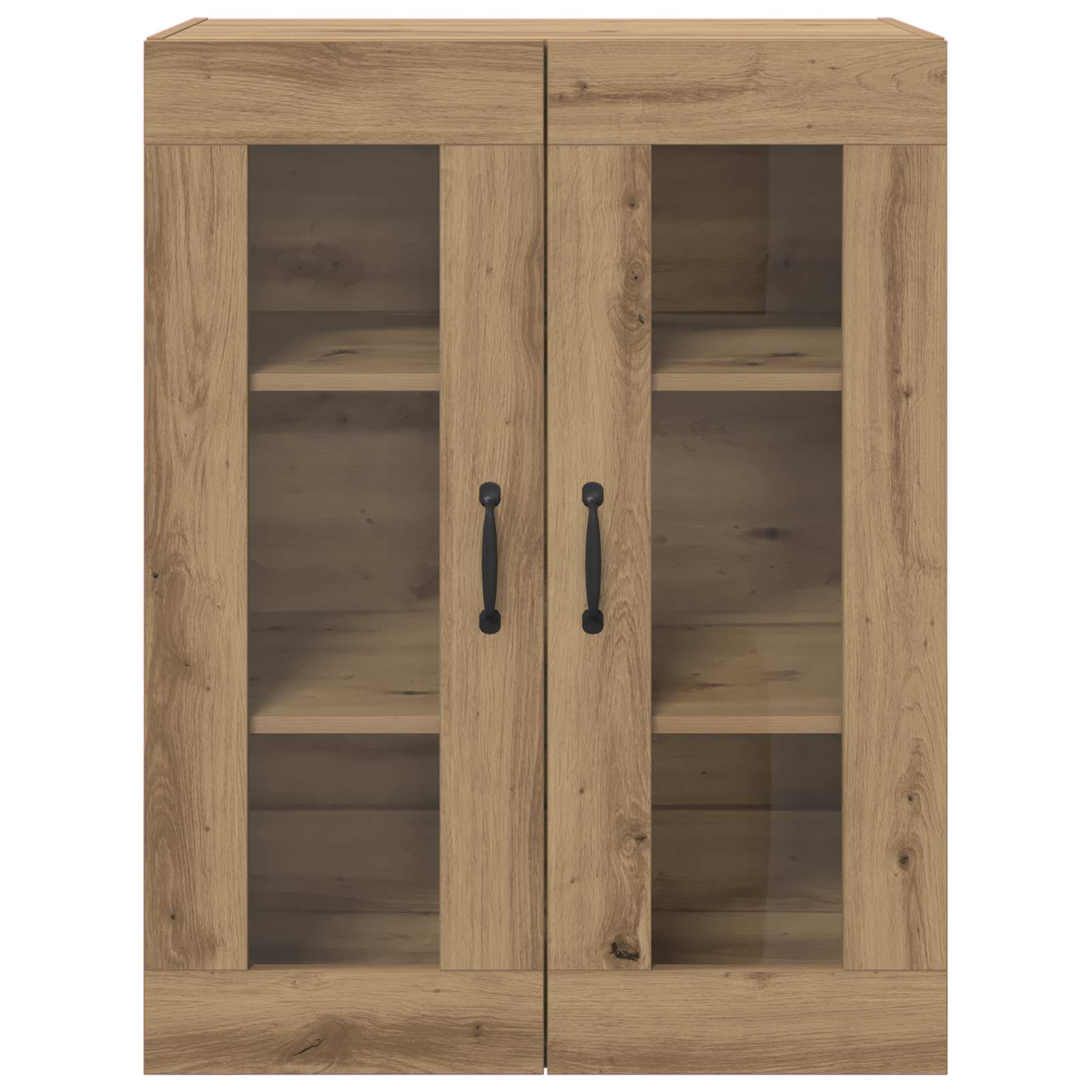 Wandmontierte Schränke 2 pcs Artisan-Eiche 69,5 x 34 x 90 cm