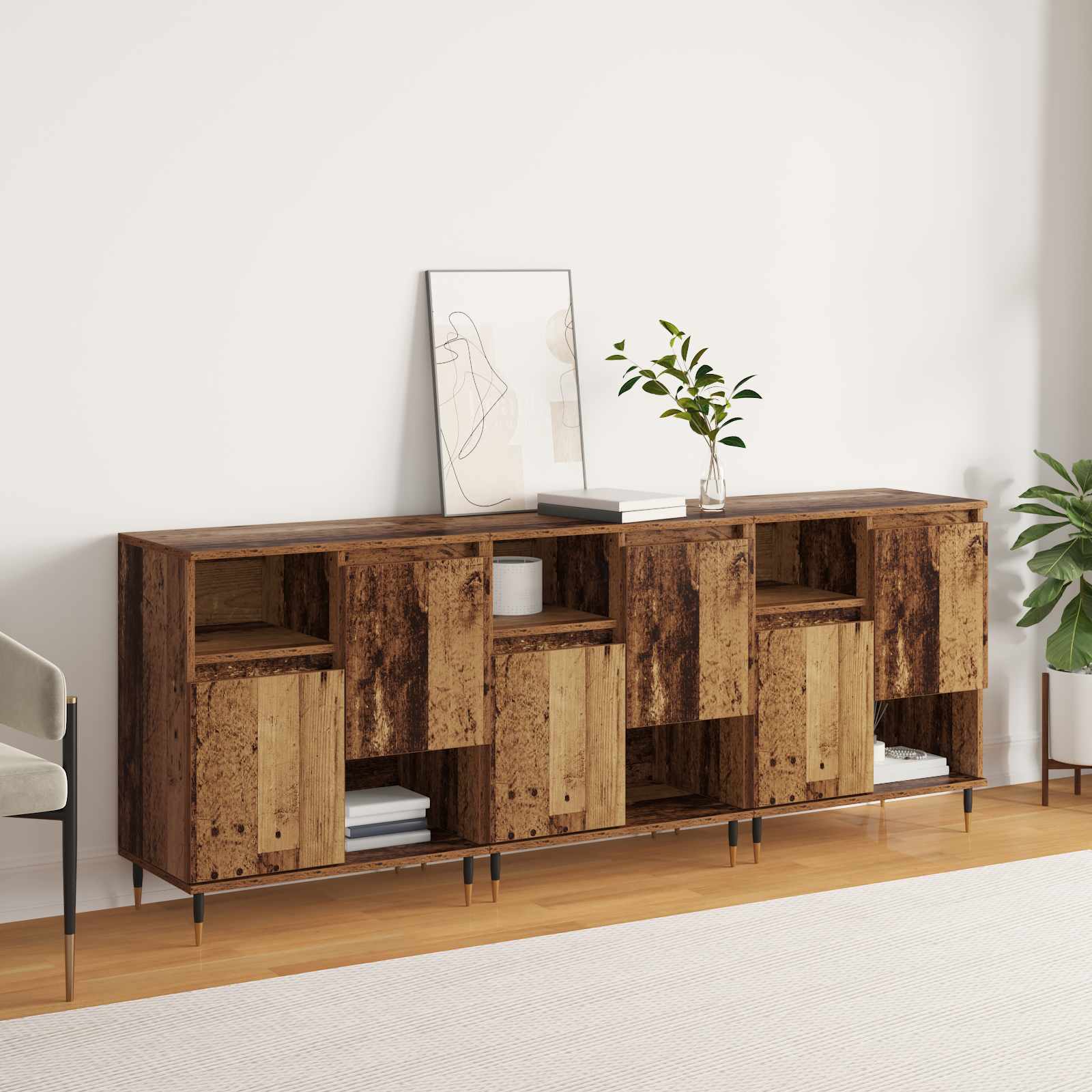 Sideboards 3 pcs Altholz